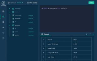immudb screenshot 1