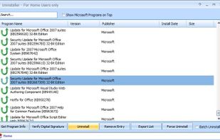 Puran Uninstaller screenshot 1