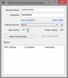 SDR Free Virtual Wifi Router screenshot 1