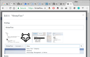 Edit a concept with uploaded images