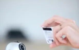 Turning a webcam into a credit card reader.