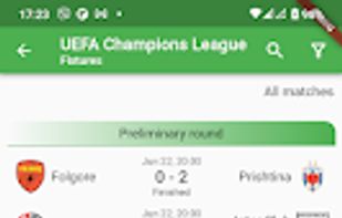 Football Matches &amp; Predictions screenshot 1