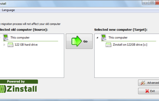 Zinstall XP7 screenshot 2
