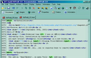 HAPedit screenshot 1