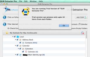 USL OLM Extractor Pro screenshot 3