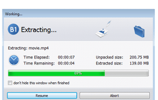 B1 Free Archiver screenshot 2
