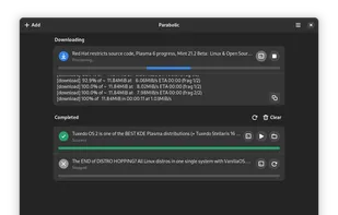 Parabolic screenshot 2