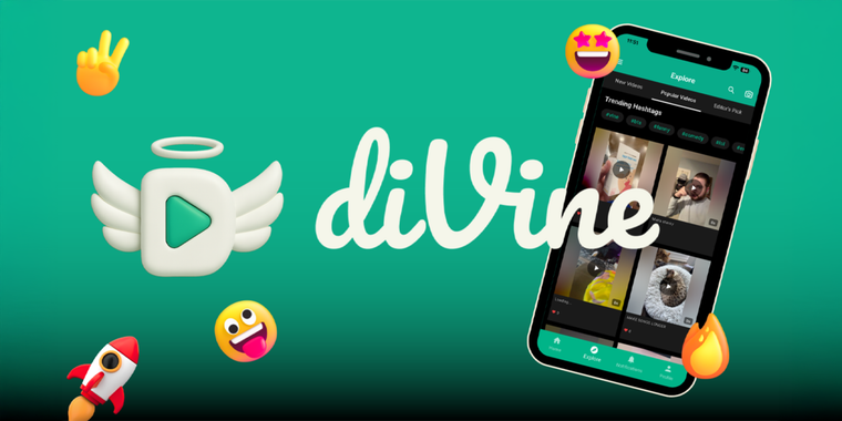 Twitter co-founder Jack Dorsey launches diVine, an open-source short-video app Vine reboot image