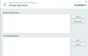 Kaspersky Anti-Ransomware Tool for Business screenshot 1
