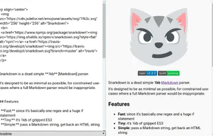Snarkdown screenshot 1