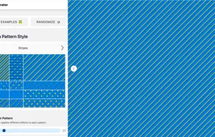 Create basic patterns like stripes, polka dots, or grids…