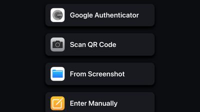 Authenticator App show how to add MFA code