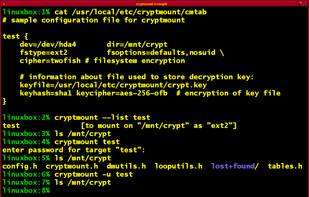 Cryptmount screenshot 1