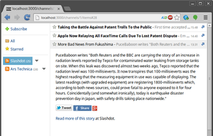Microreader screenshot 1