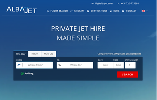 AlbaJet screenshot 1