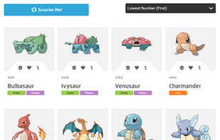 Pokédex screenshot 1