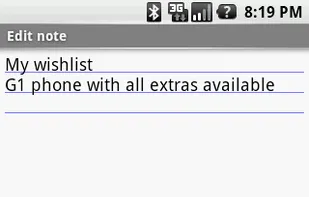 OI Notepad screenshot 1