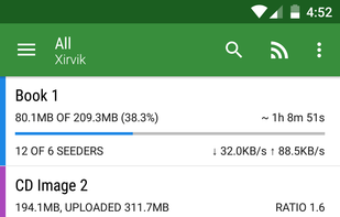 Transdroid screenshot 1