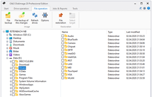 O&O DiskImage screenshot 2