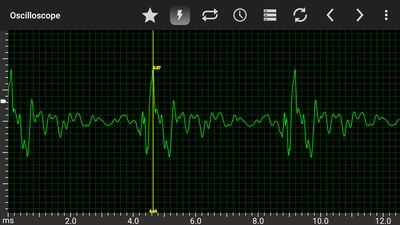 Oscilloscope screenshot 1