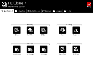 HDClone Free Edition screenshot 1