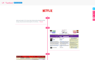 UX Timeline screenshot 1