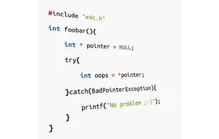 exceptions4c screenshot 1