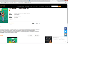 View web series reviews!