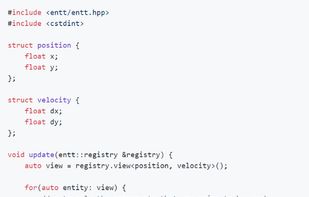 EnTT screenshot 1