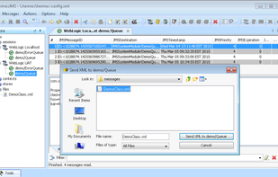 Hermes JMS screenshot 1