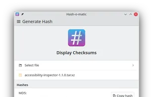 Hash-o-matic screenshot 1