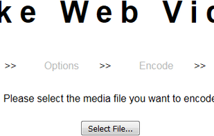 Firefogg screenshot 1