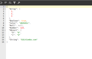 EditCombo.com screenshot 1
