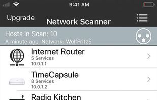 iNet - Network Scanner screenshot 1