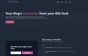 landing page