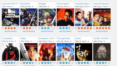 Find movies that are similar to the ones you like. Tune the matching algorithm so that the results are "less violent", "more realistic", or "more ninja".