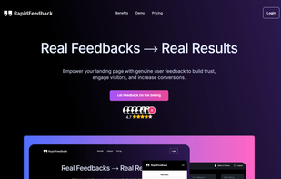 RapidFeedback screenshot 1