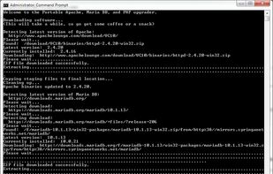 Upgrade completed successfully.