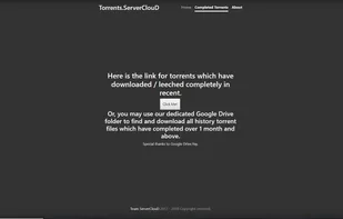 Downloaded Torrent Files