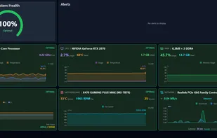 Main Screen of the monitor