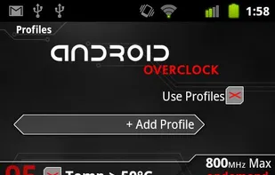 Android Overclock screenshot 1