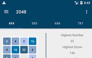 2048 (PFA) screenshot 2