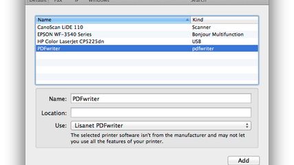 PDFwriter for Mac screenshot 1