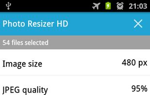 Photo Resizer HD screenshot 2