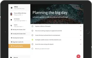 Shine - Plan Tomorrow, Today screenshot 2