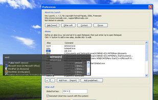 Key Launch screenshot 1