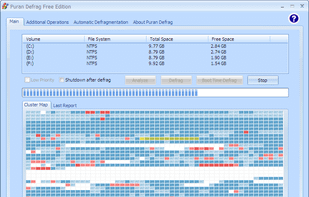 Puran Defrag screenshot 1