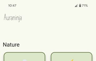 Main page - light theme