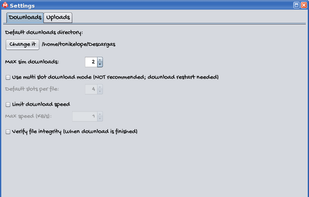 Megabasterd screenshot 1