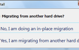 Zinstall XP7 screenshot 1